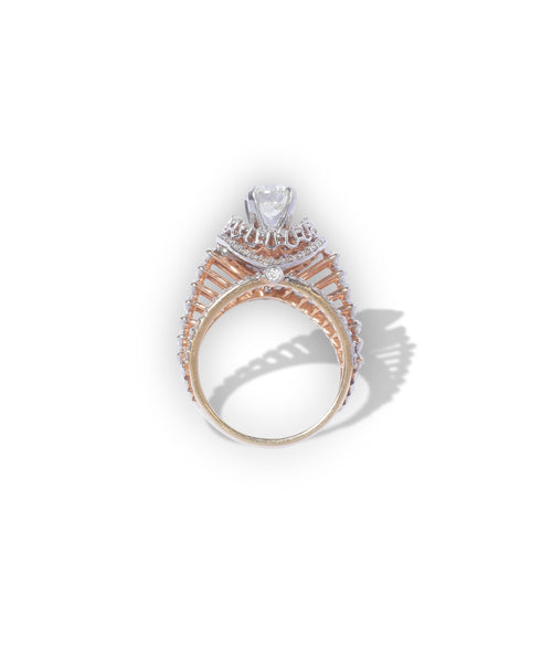 SOLITAIRE FANCY MOUNT RING